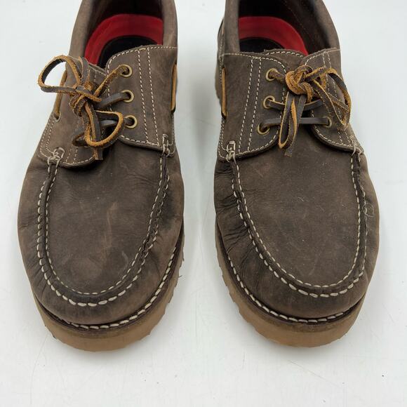 Next Direct 1982 Archive Nubuck Leather Loafers Brown - Picture 2 of 7
